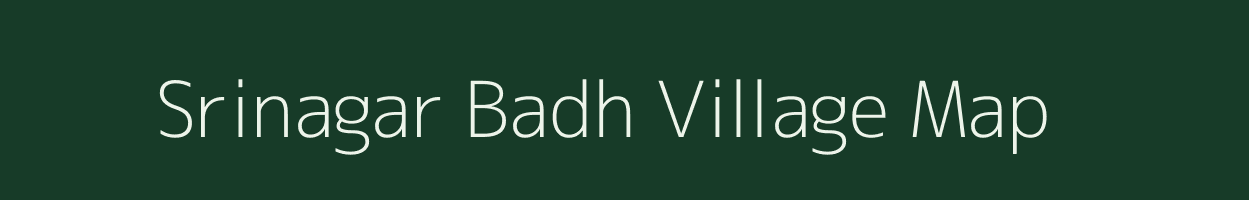Srinagar Badh village map in Bihar