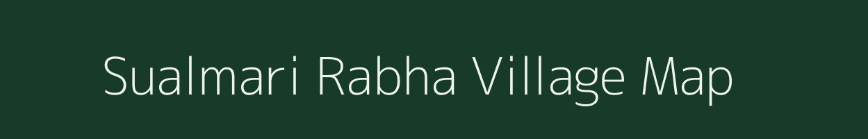 Sualmari Rabha village map in Meghalaya
