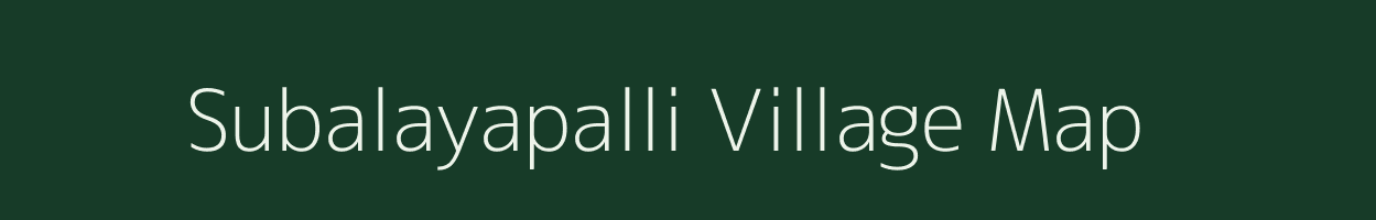 Subalayapalli village map in Odisha