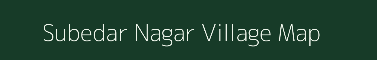 Subedar Nagar village map in Uttar Pradesh