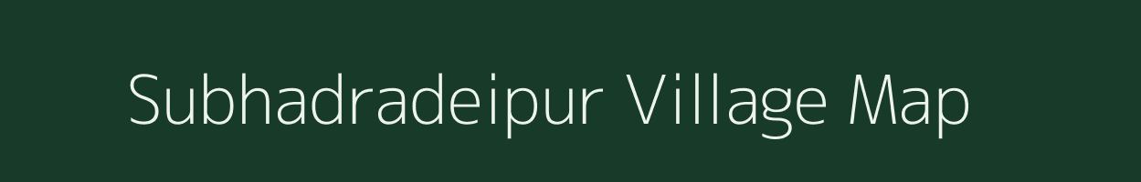 Subhadradeipur village map in Odisha