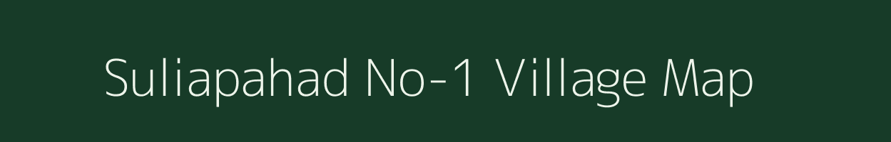 Suliapahad No-1 village map in Odisha