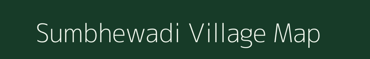 Sumbhewadi village map in Maharashtra