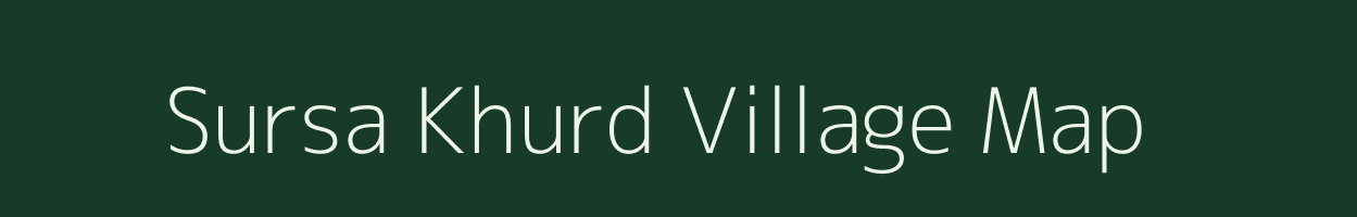 Sursa Khurd village map in Madhya Pradesh