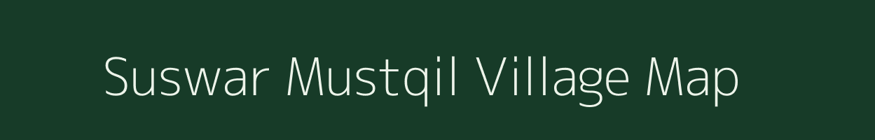 Suswar Mustqil village map in Uttar Pradesh