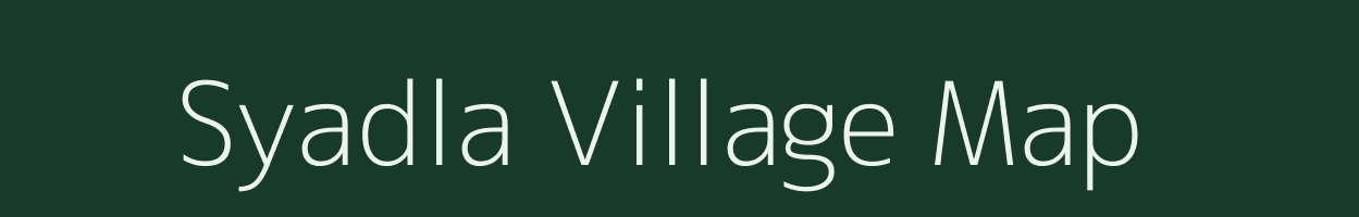 Syadla village map in Gujarat