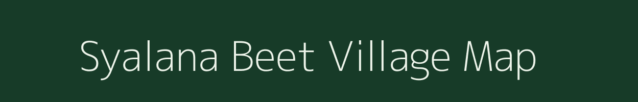 Syalana Beet village map in Uttarakhand