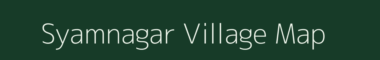 Syamnagar village map in West Bengal