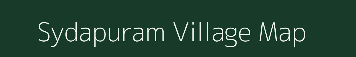 Sydapuram village map in Andhra Pradesh