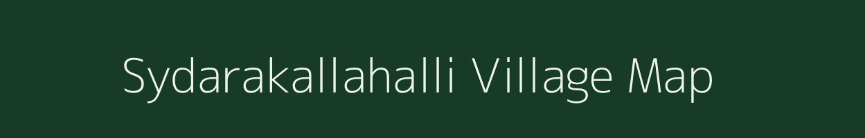Sydarakallahalli village map in Karnataka