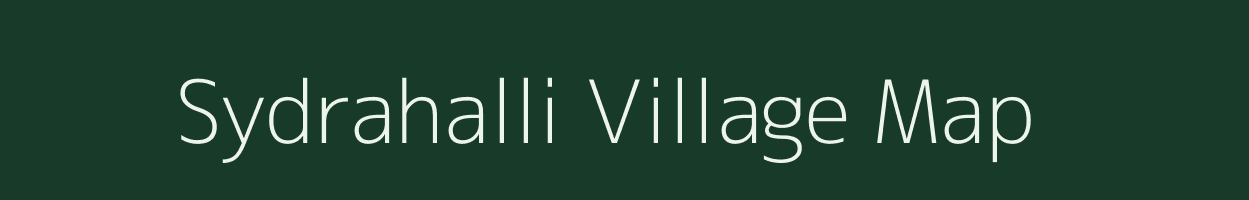 Sydrahalli village map in Karnataka