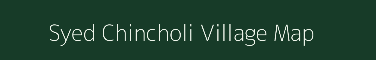 Syed Chincholi village map in Karnataka