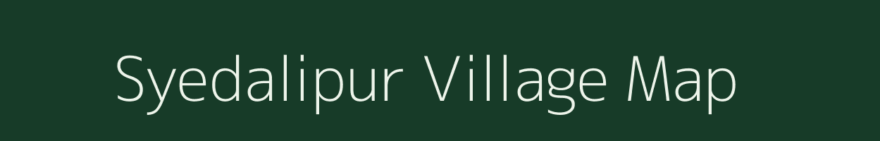 Syedalipur village map in Andhra Pradesh