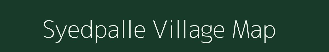 Syedpalle village map in Andhra Pradesh