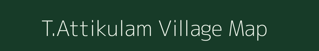 T.Attikulam village map in Tamil Nadu