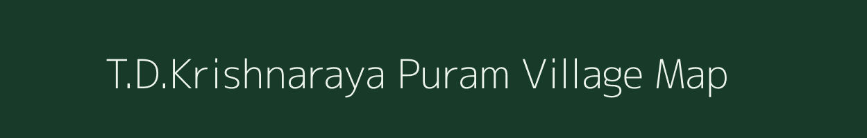 T.D.Krishnaraya Puram village map in Andhra Pradesh