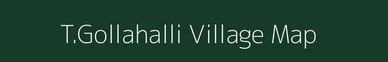 T.Gollahalli village map in Karnataka