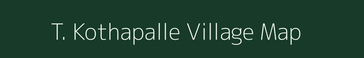 T. Kothapalle village map in Andhra Pradesh