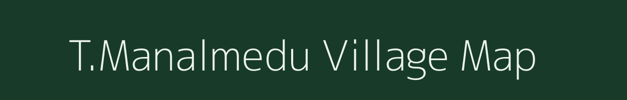 T.Manalmedu village map in Tamil Nadu