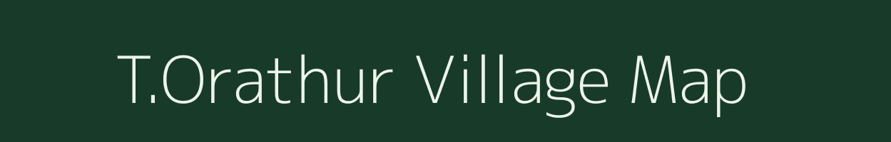 T.Orathur village map in Tamil Nadu