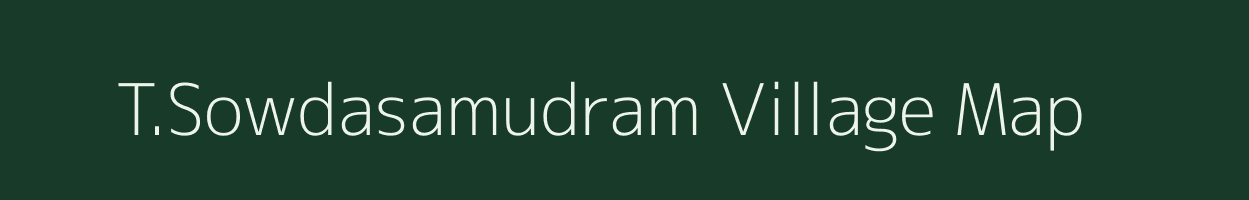 T.Sowdasamudram village map in Andhra Pradesh