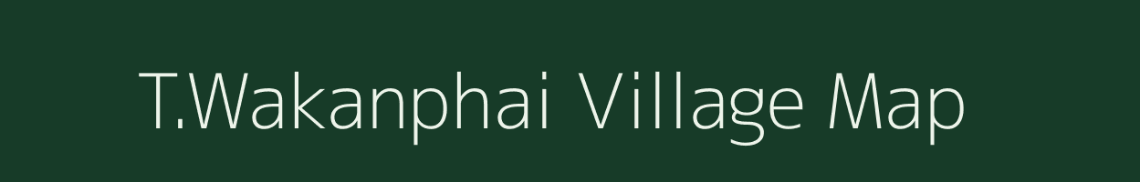T.Wakanphai village map in Manipur