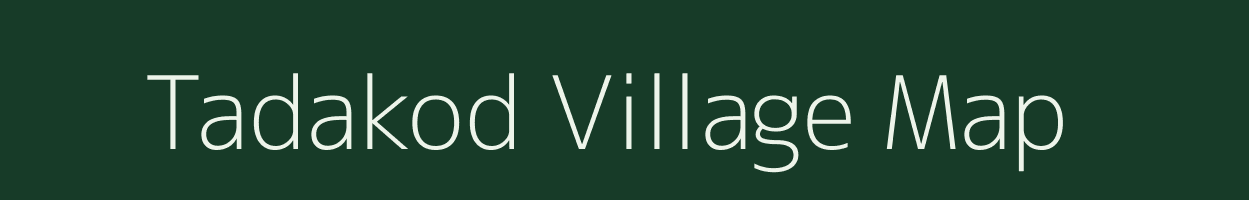 Tadakod village map in Karnataka