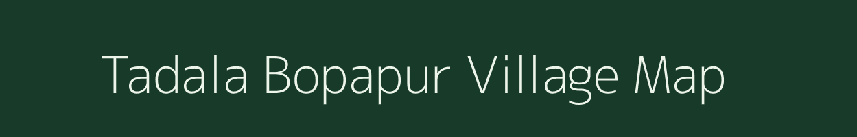 Tadala Bopapur village map in Maharashtra