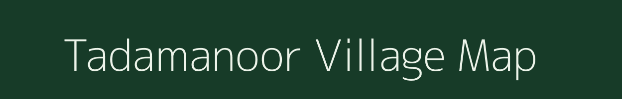 Tadamanoor village map in Andhra Pradesh