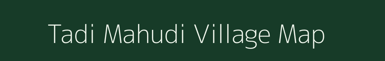 Tadi Mahudi village map in Rajasthan