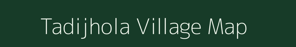 Tadijhola village map in Odisha