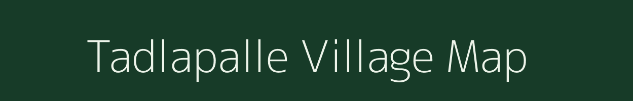 Tadlapalle village map in Andhra Pradesh