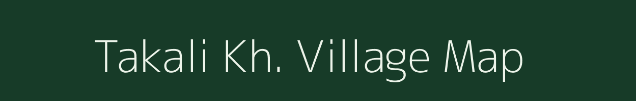 Takali Kh. village map in Maharashtra