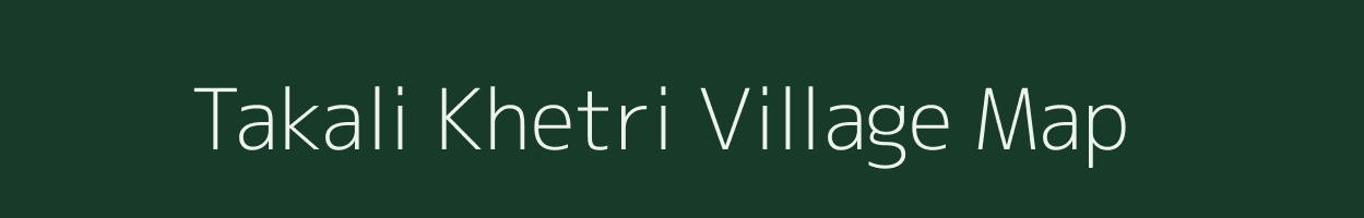 Takali Khetri village map in Maharashtra