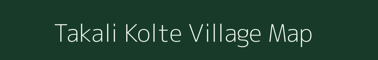 Takali Kolte village map in Maharashtra