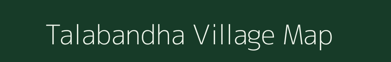 Talabandha village map in Odisha