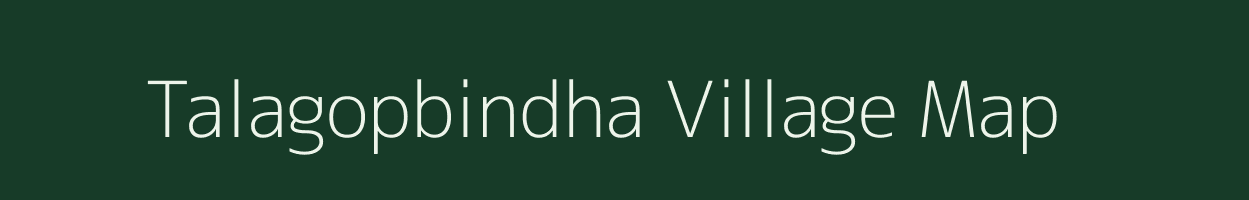 Talagopbindha village map in Odisha