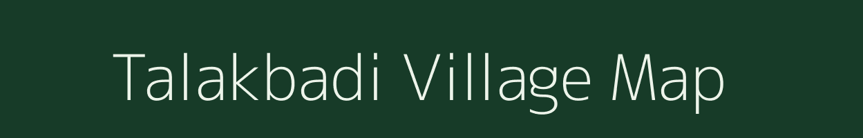 Talakbadi village map in Odisha