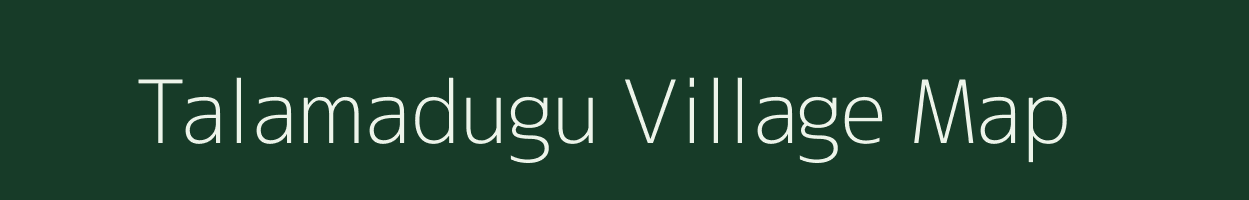 Talamadugu village map in Andhra Pradesh