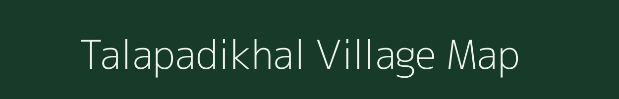 Talapadikhal village map in Odisha