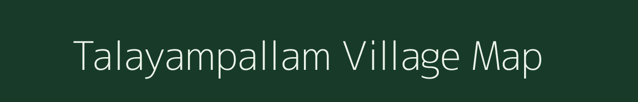 Talayampallam village map in Tamil Nadu