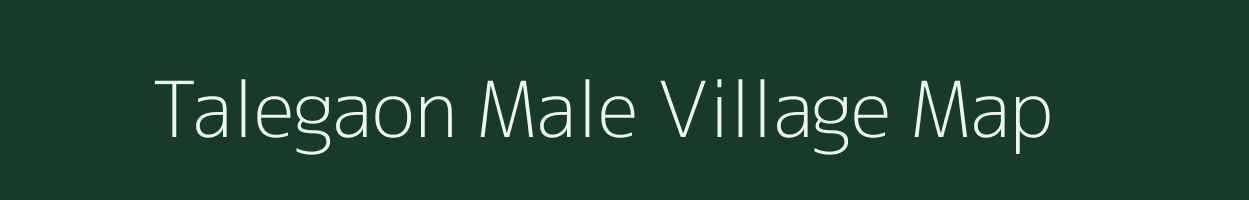 Talegaon Male village map in Maharashtra