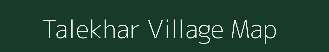 Talekhar village map in Maharashtra