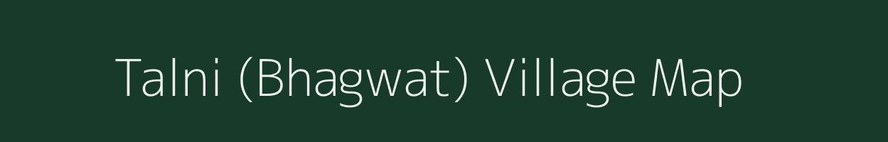 Talni (Bhagwat) village map in Maharashtra