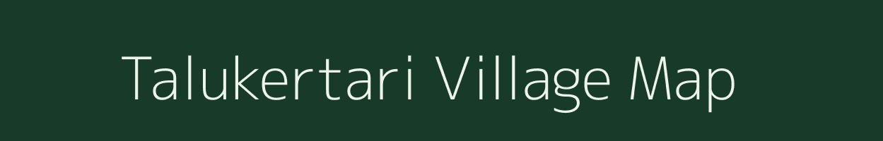 Talukertari village map in West Bengal