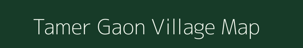 Tamer Gaon village map in Uttarakhand