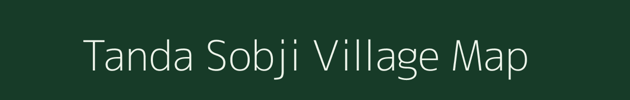 Tanda Sobji village map in Rajasthan