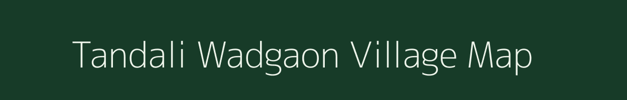 Tandali Wadgaon village map in Maharashtra