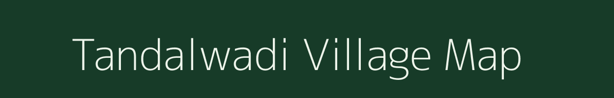 Tandalwadi village map in Maharashtra