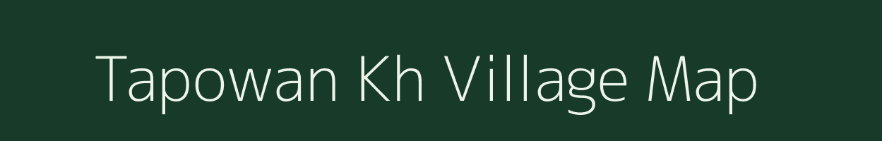 Tapowan Kh village map in Maharashtra